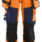 Blaklader High Vis Dames Werkbroeken 70221648 4-weg stretch HiVis fluo oranje-marineblauw(5389)