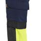 Blaklader High vis Dames High Vis werkbroek 4-weg stretch Werkbroeken 70251648 HiVis marineblauw-fluo geel(8933)