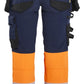 Blaklader High Vis Dames Werkbroeken 70251648 4-weg stretch HiVis marineblauw-oranje(8953)