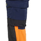 Blaklader High vis Dames Werkbroeken 70251648 4-weg stretch HiVis marineblauw-oranje(8953)