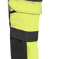 Blaklader High Vis Dames Werkbroeken 70251648 4-weg stretch HiVis zwart-fluo geel(9933)