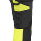 Blaklader High vis Dames High Vis werkbroek 4-weg stretch Werkbroeken 70251648 HiVis zwart-fluo geel(9933)