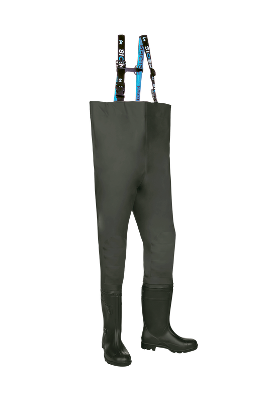 Sioen Veiligheidswaadbroek Falmore khaki