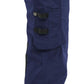 Blaklader Dames High Vis Werkbroek 70301149 Stretch gereedschapszakken HiVis marineblauw-fluo geel(8933)