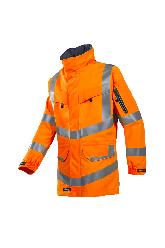 Sioen Jassen Mildura HiVis Inrits-systeem fluo-oranje