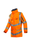 Sioen Jassen Mildura HiVis Inrits-systeem fluo-oranje