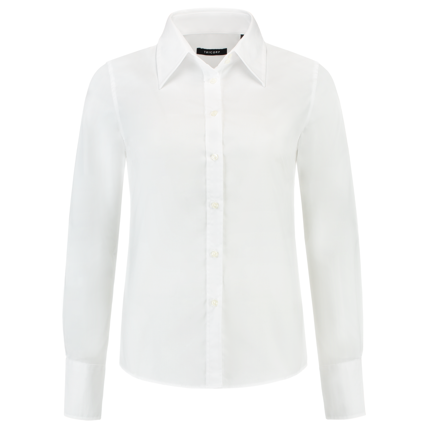 Tricorp Corporate Shirts 705001-CLB6001 Basic fit Katoen- polyester wit(white)