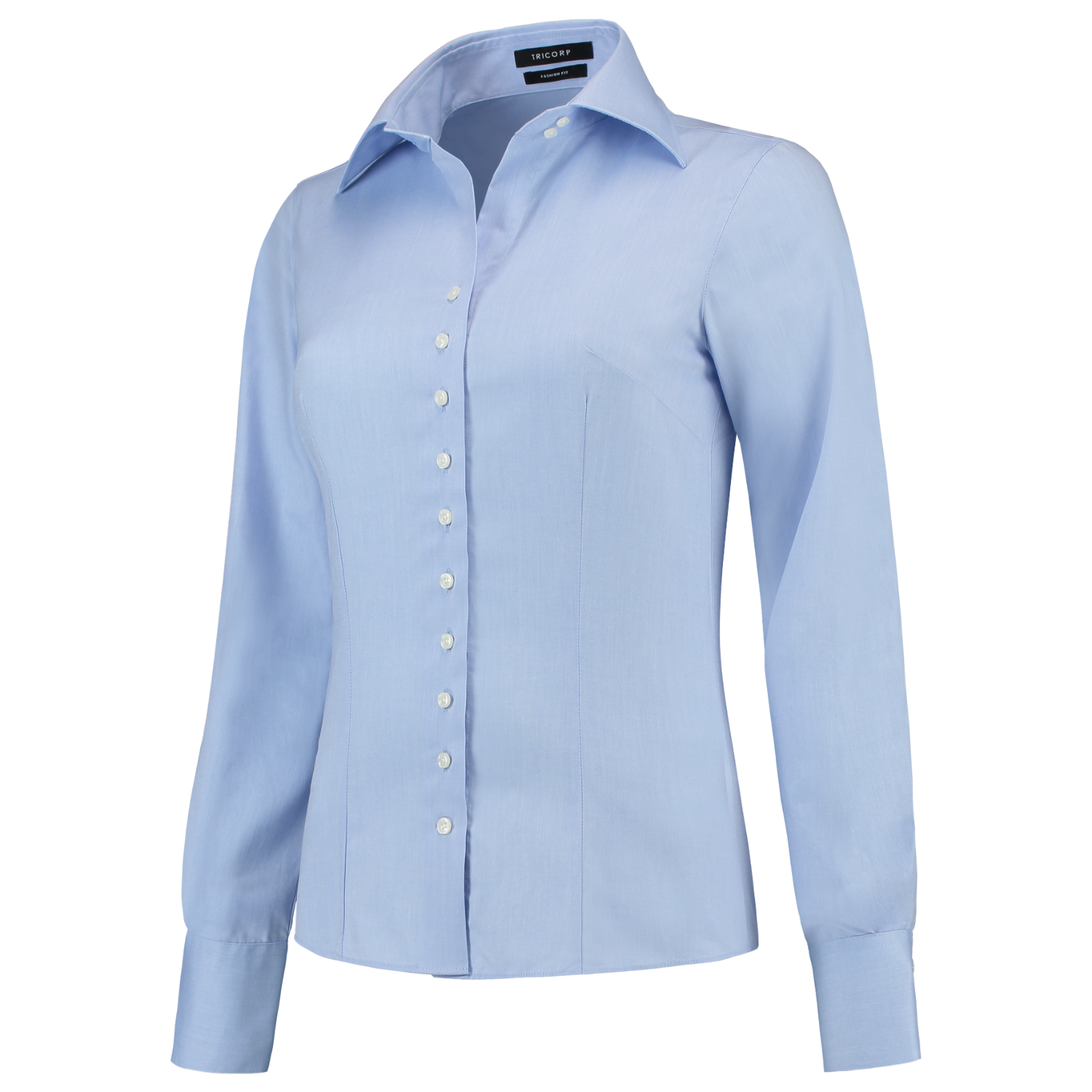 Tricorp Corporate Shirts 705003-CLF6001 Slim fit Katoen- polyester blauw(blue)