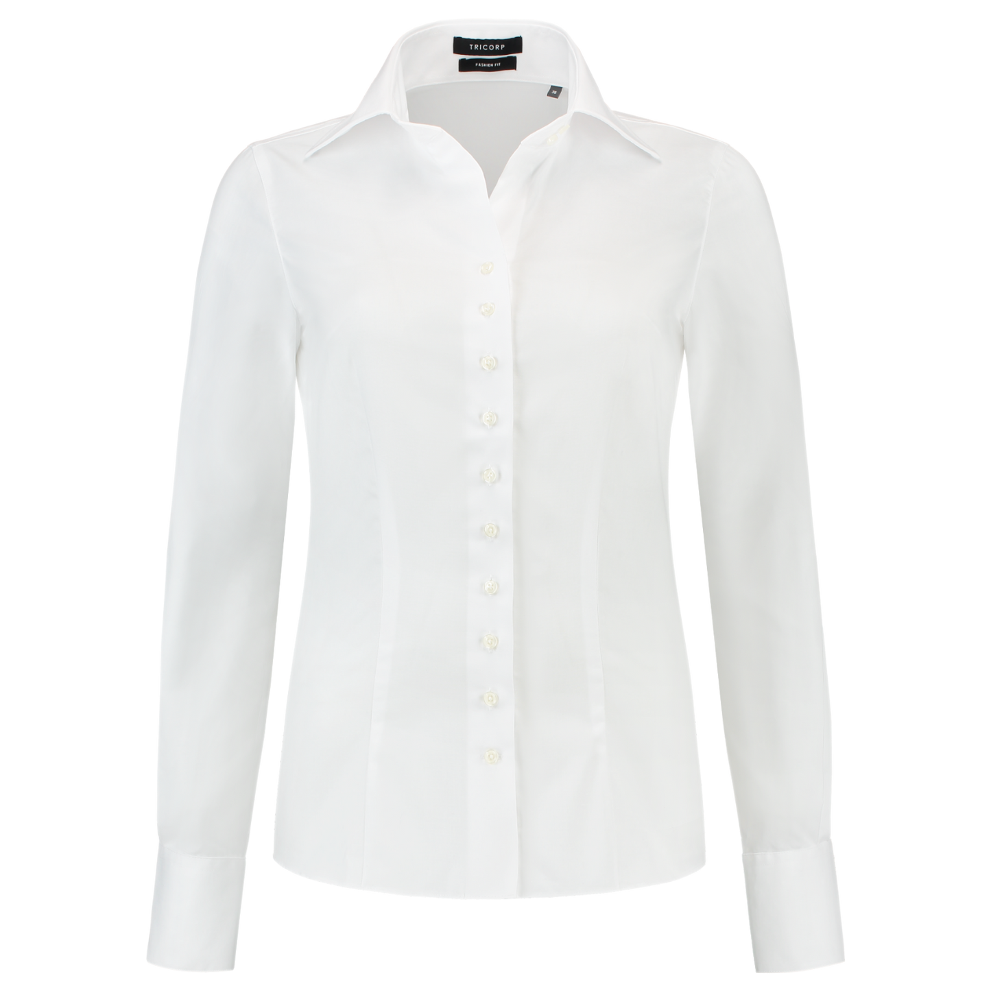Tricorp Corporate Shirts 705003-CLF6001 Slim fit Katoen- polyester wit(white)