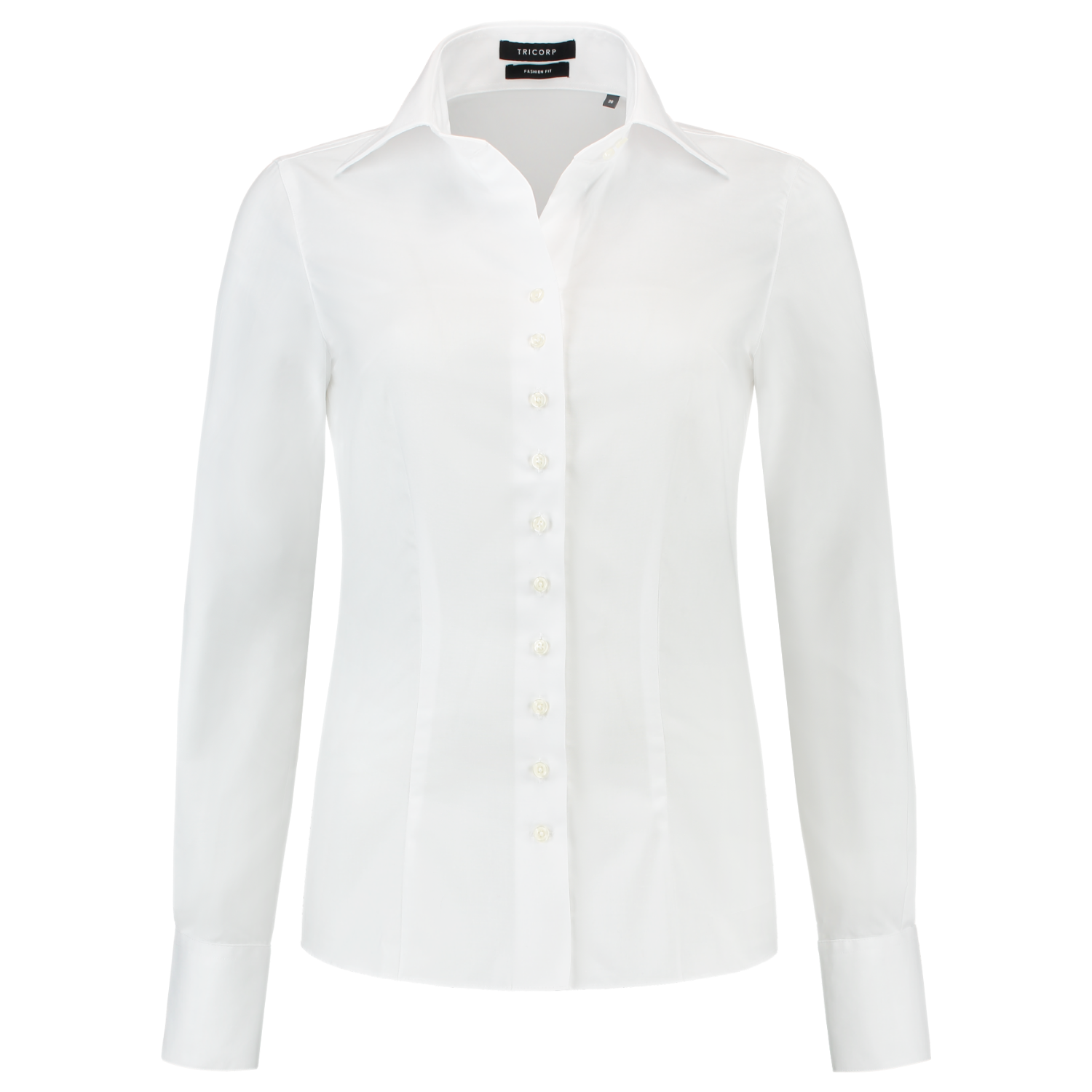 Tricorp Corporate Shirts 705003-CLF6001 Slim fit Katoen- polyester wit(white)