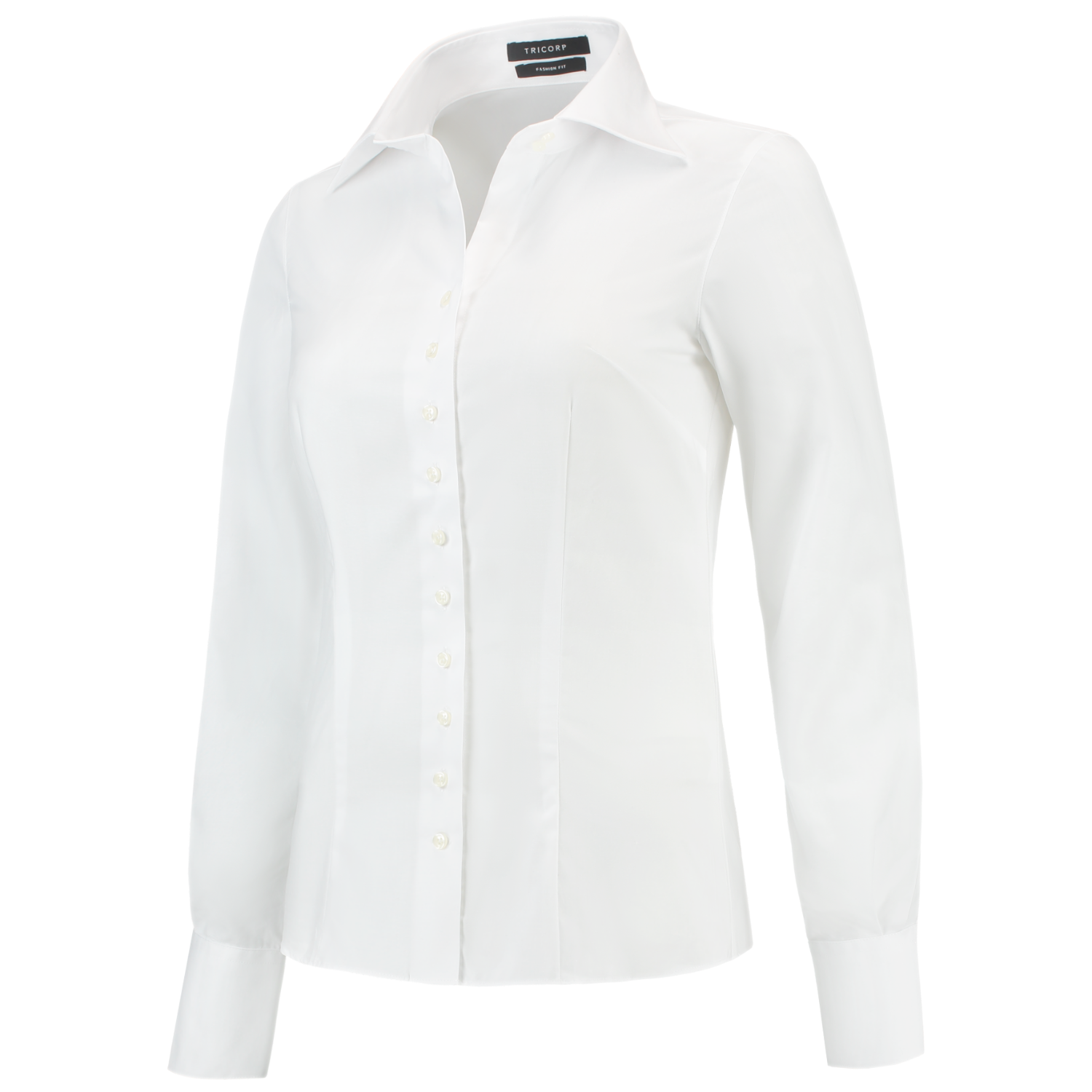 Tricorp Corporate Shirts 705003-CLF6001 Slim fit Katoen- polyester wit(white)