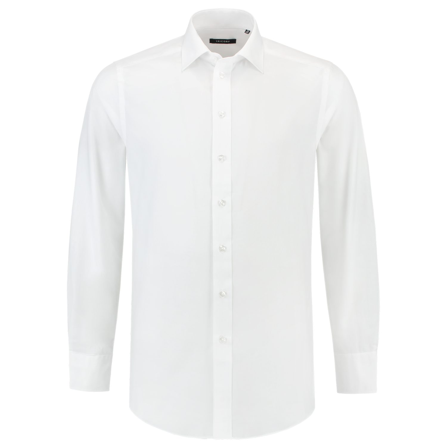 Tricorp Corporate Shirts 705005-CMB6001 Basic fit Katoen- polyester wit(white)
