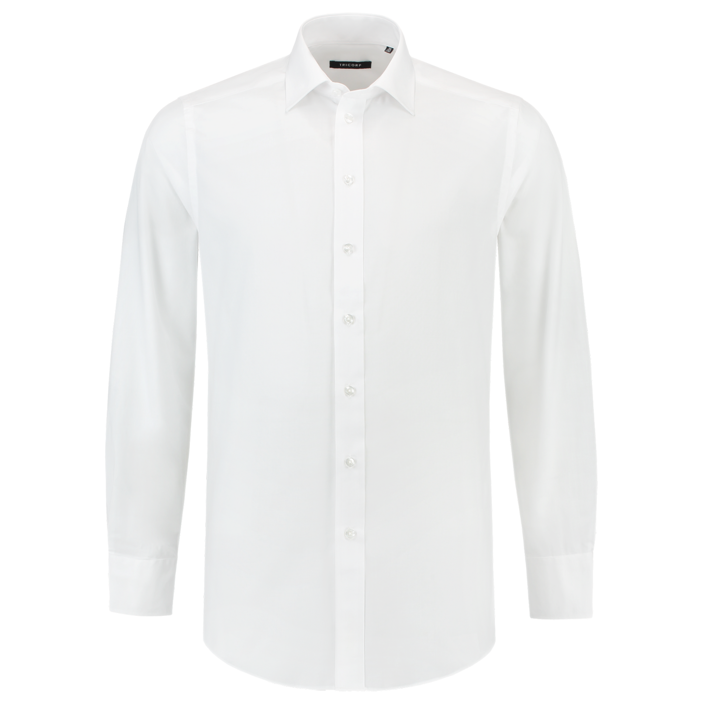 Tricorp Corporate Shirts 705005-CMB6001 Basic fit Katoen- polyester wit(white)