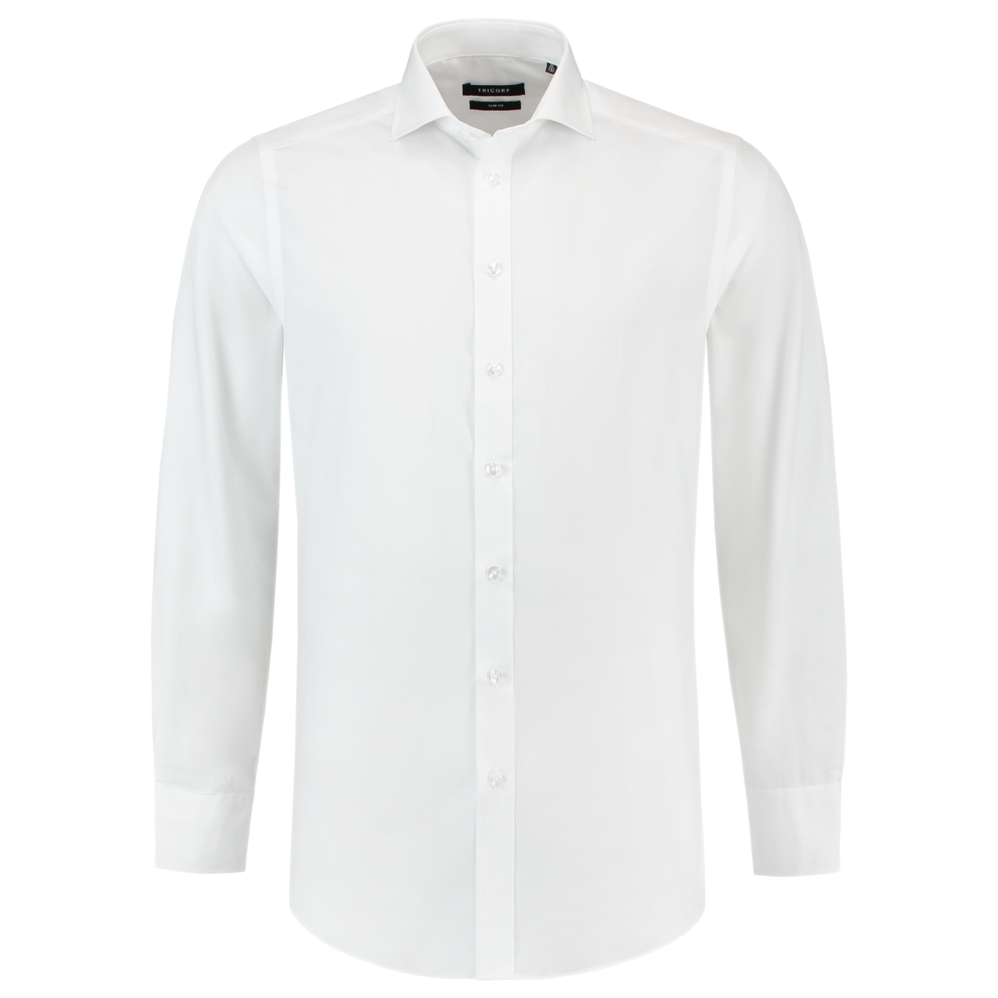 Tricorp Corporate Shirts 705007-CMS6001 Slim-fit Katoen- polyester wit(white)