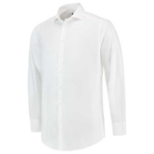 Tricorp Corporate Corporate Shirts 705007-CMS6001 Slim-fit Katoen- polyester wit(white)