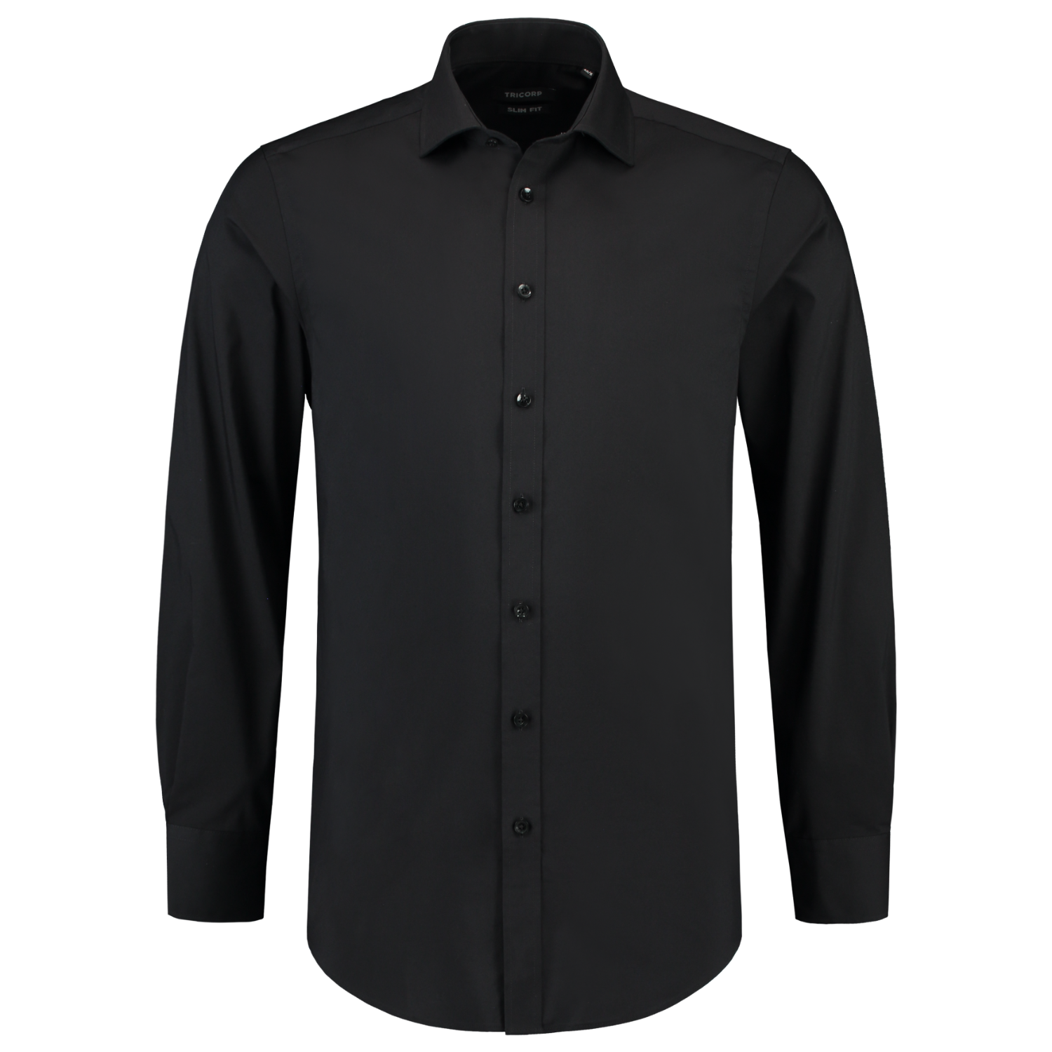 Tricorp Corporate Shirts 705008-CMS6002 Stretch zwart(black)