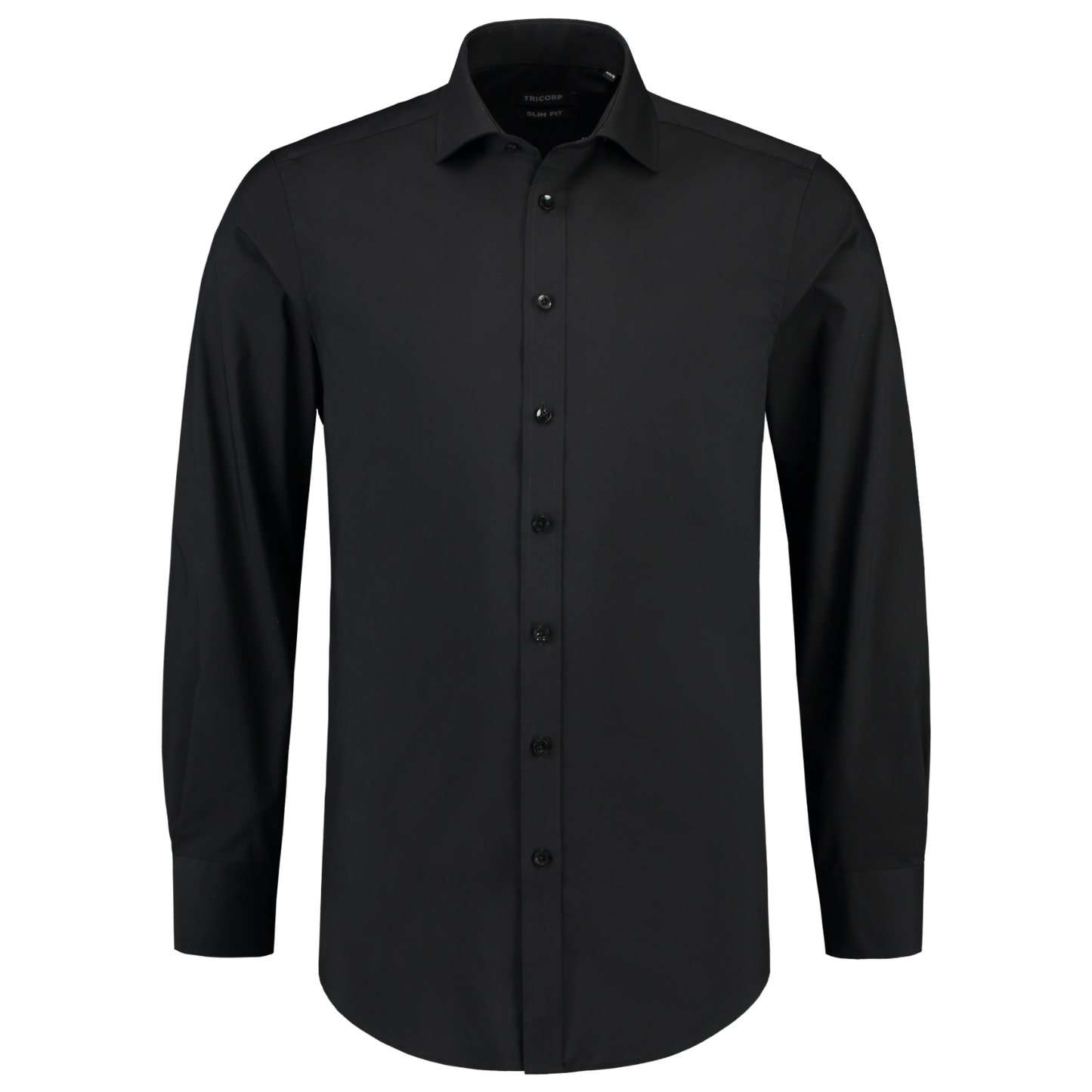 Tricorp Corporate Shirts 705008-CMS6002 Stretch zwart(black)