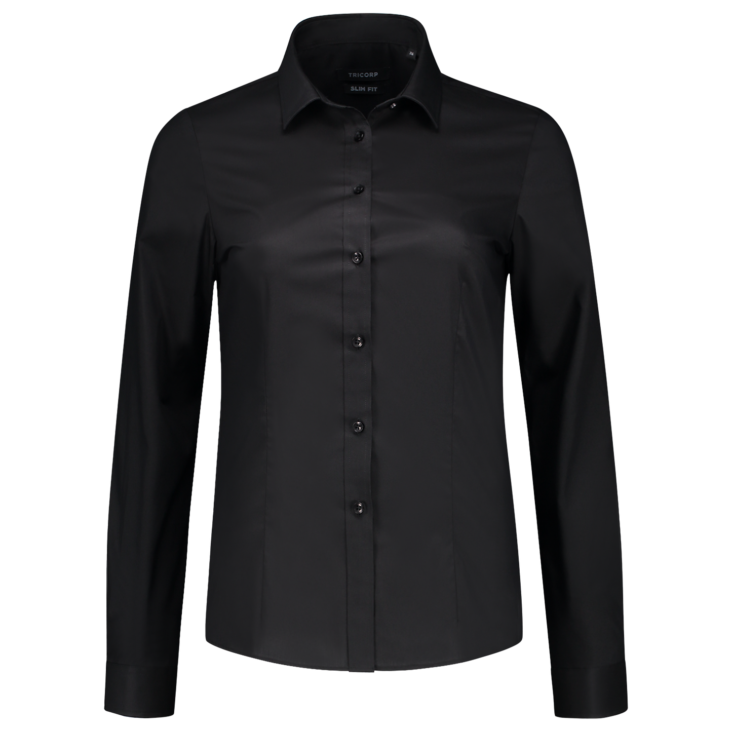 Tricorp Corporate Shirts 705015 Stretch zwart(black)