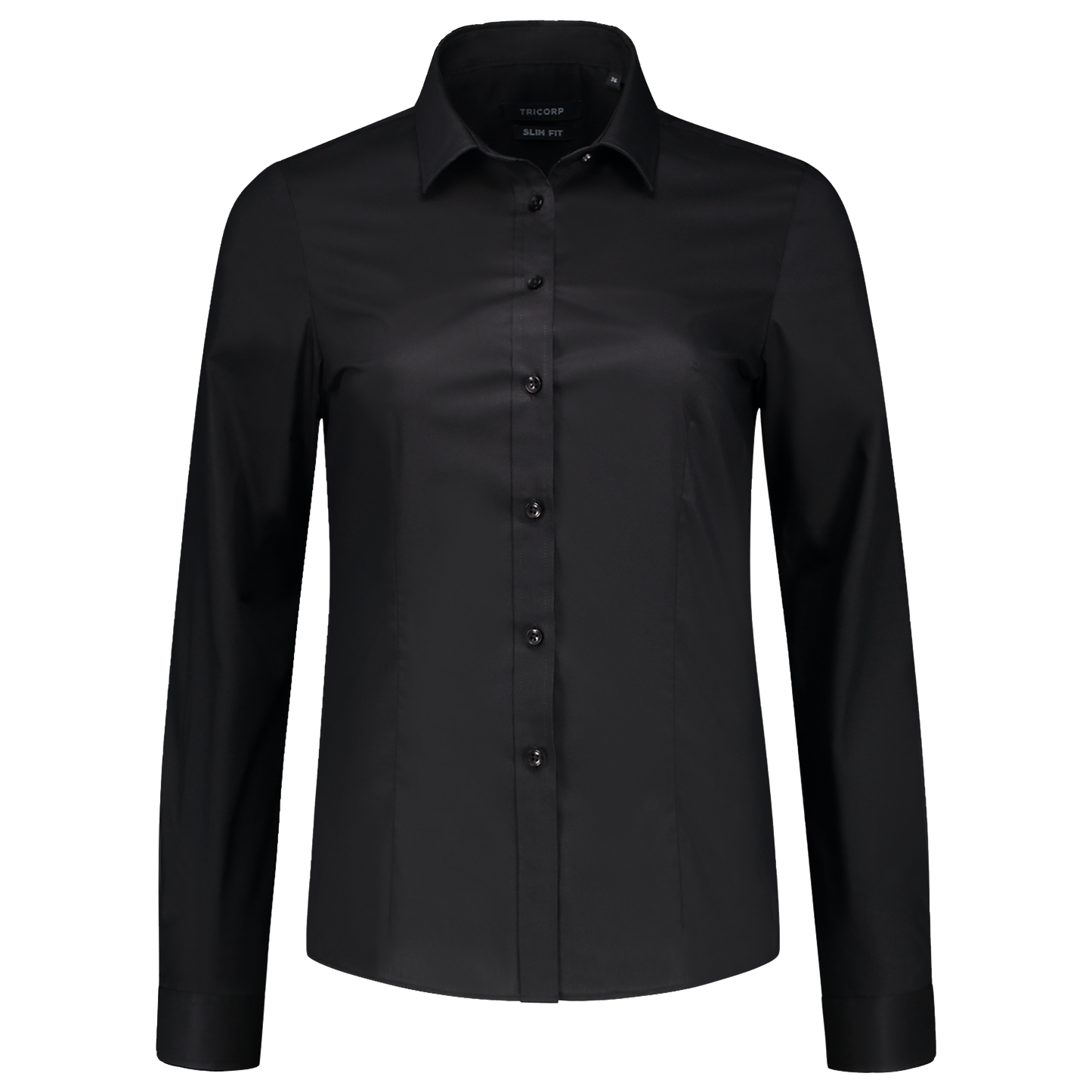 Tricorp Corporate Shirts 705016 Stretch zwart(black)