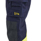 Blaklader Vlamvertragend Dames Multinorm Werkbroek 70811514 gereedschapszakken marineblauw-fluo geel(8933)