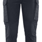 Blaklader Dames Service Werkbroek 71011830 zwangerschap stretch donker marineblauw(8600)