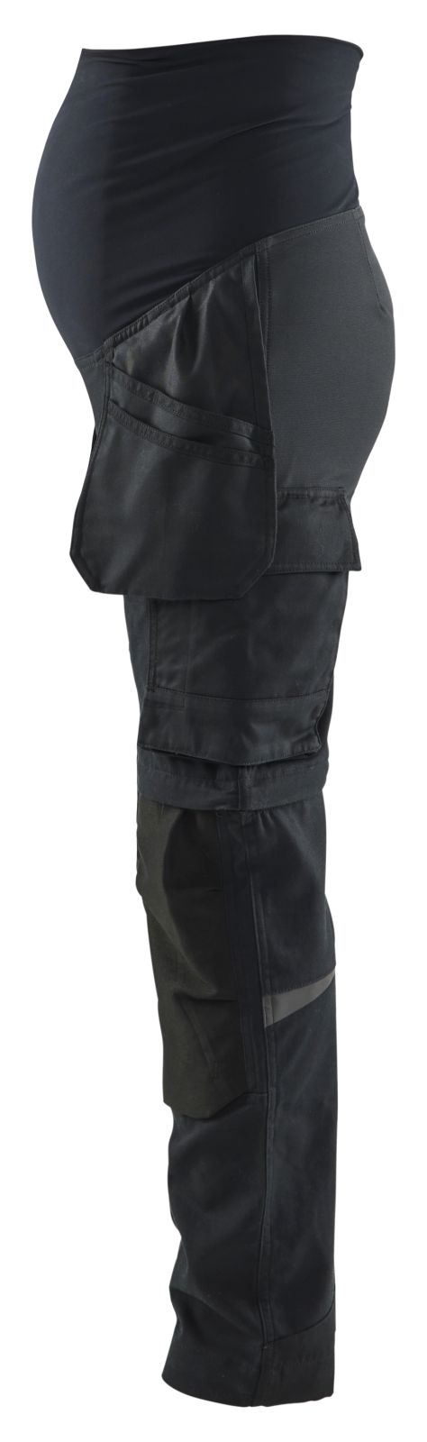 Blaklader Ambacht Dames Werkbroeken 71031344 zwangerschap afrits zwart(9900)