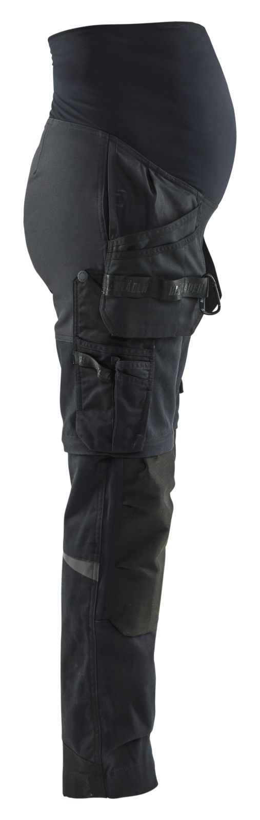 Blaklader Ambacht Dames Werkbroeken 71031344 zwangerschap afrits zwart(9900)