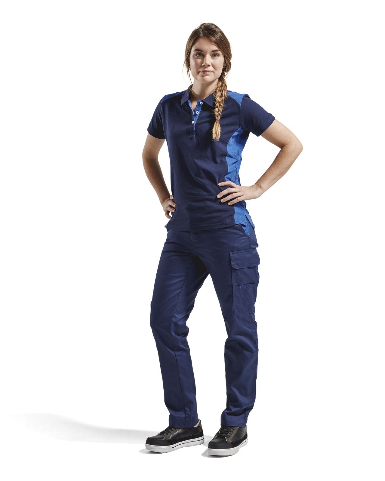 Blaklader Broeken 71041800 marineblauw-korenblauw(8985)
