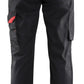 Blaklader Broeken 71041800 zwart-rood(9956)