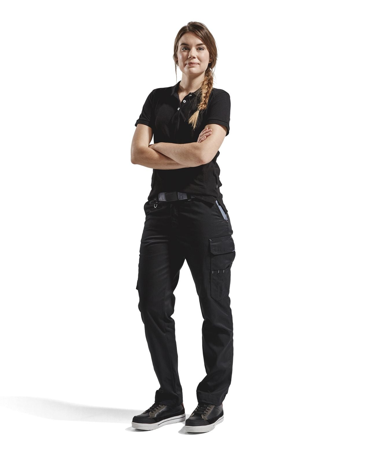 Blaklader Broeken 71041800 zwart-grijs(9994)