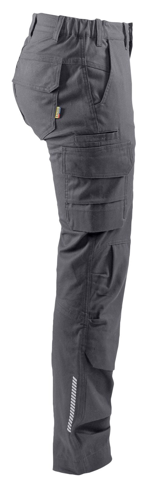 Blaklader Industrie Dames Werkbroeken 71061344 stretch midden grijs(9600)