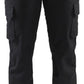 Blaklader Industrie Dames Werkbroeken 71061344 stretch zwart(9900)