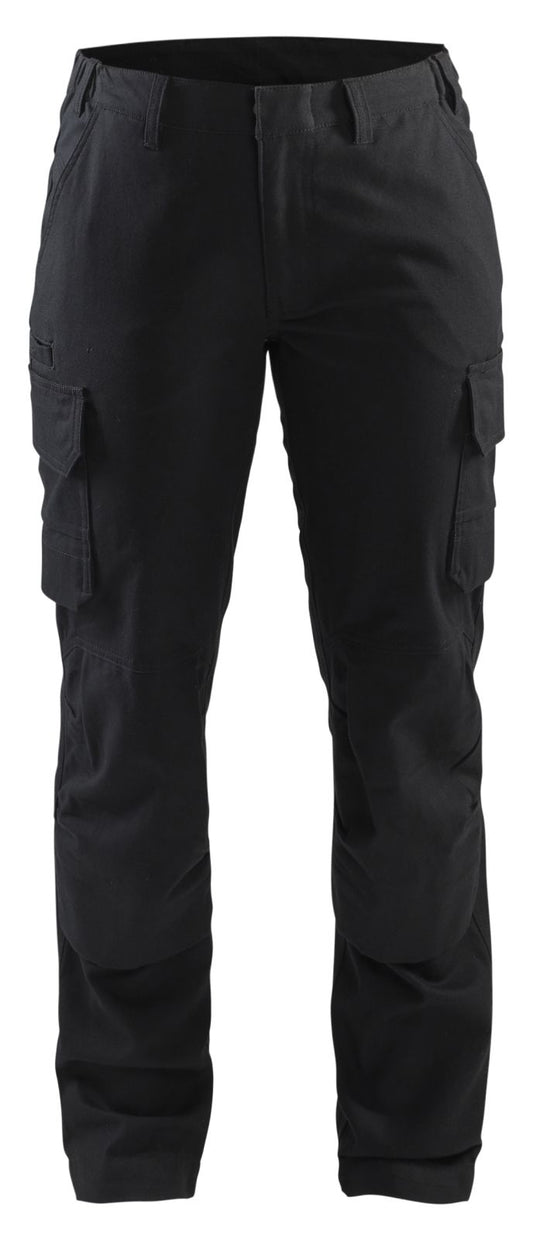 Blaklader Industrie Dames Werkbroeken 71061344 stretch zwart(9900)