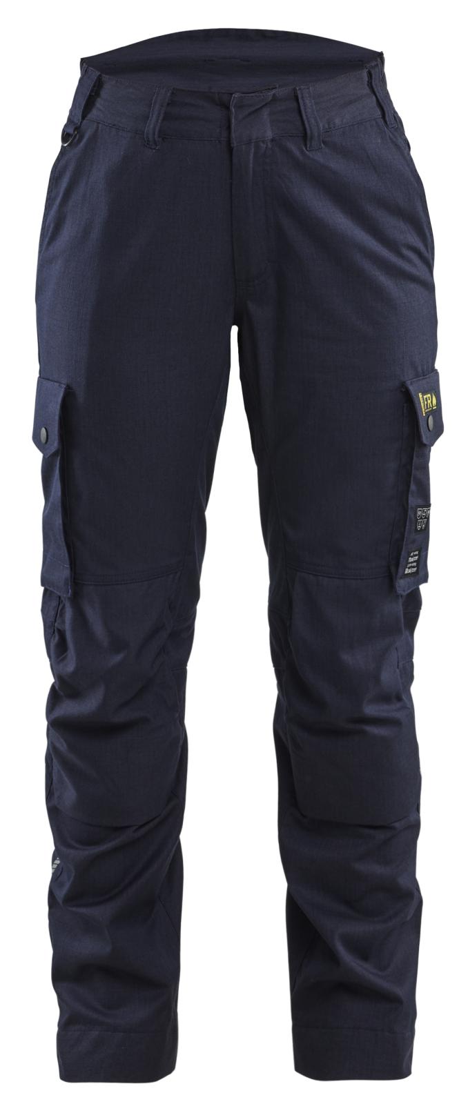 Blaklader Vlamvertragend Multinorm Dames Werkbroeken 71071512 inherent vlamwerend antistatisch waterafstotend marineblauw(8900)