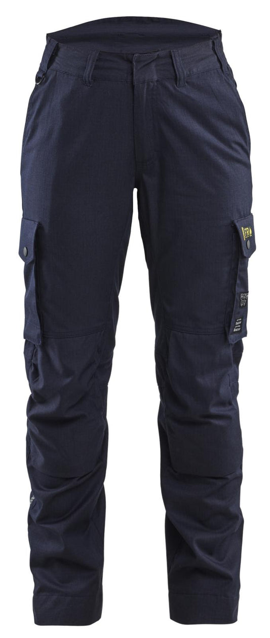Blaklader Vlamvertragend Multinorm Dames Werkbroeken 71071512 inherent vlamwerend antistatisch waterafstotend marineblauw(8900)