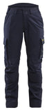 Blaklader Vlamvertragend Multinorm Dames Werkbroeken 71071512 inherent vlamwerend antistatisch waterafstotend marineblauw(8900)
