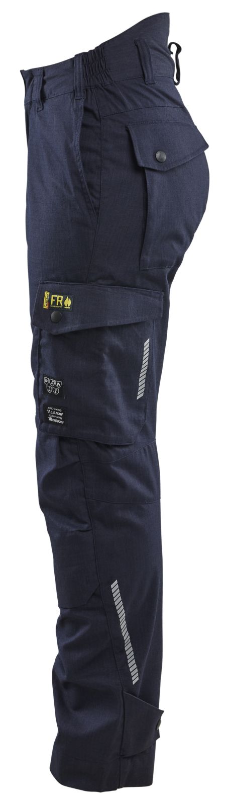 Blaklader Vlamvertragend Multinorm Dames Inherent Werkbroeken 71071512 vlamwerend antistatisch waterafstotend marineblauw(8900)