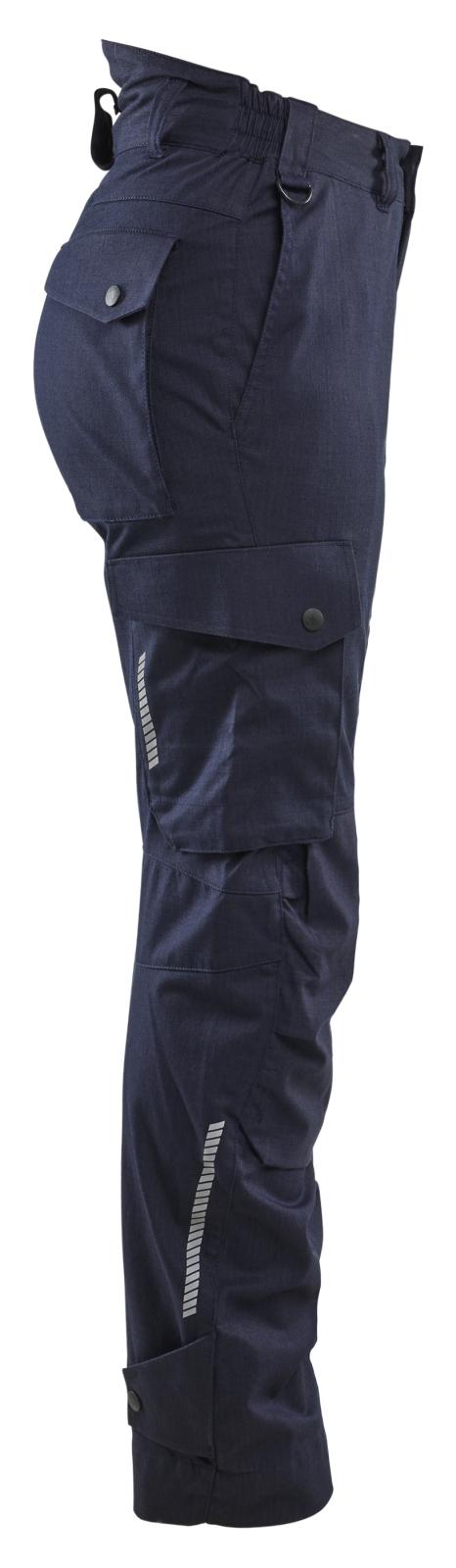 Blaklader Vlamvertragend Multinorm Dames Werkbroeken 71071512 inherent vlamwerend antistatisch waterafstotend marineblauw(8900)