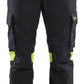 Blaklader High Vis Dames Werkbroeken 71071512 4-weg stretch zwart-fluo geel(9933)
