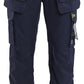 Blaklader Vlamvertragend Dames Multinorm Werkbroek 71081512 inherent vlamwerend antistatisch gereedschapszakken marineblauw(8900)