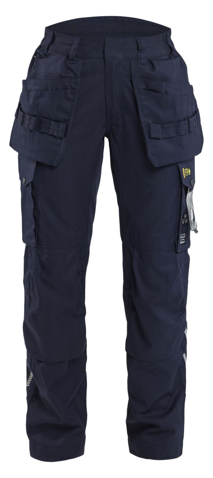 Blaklader Vlamvertragend Dames Multinorm Werkbroek 71081512 inherent vlamwerend antistatisch gereedschapszakken marineblauw(8900)