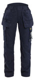 Blaklader Vlamvertragend Dames Multinorm Werkbroek 71081512 inherent vlamwerend antistatisch gereedschapszakken marineblauw(8900)