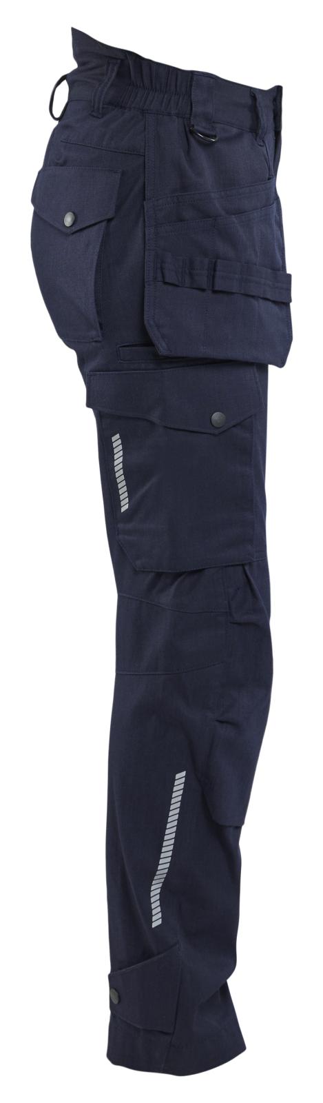 Blaklader Vlamvertragend Dames Multinorm Werkbroek 71081512 inherent vlamwerend antistatisch gereedschapszakken marineblauw(8900)