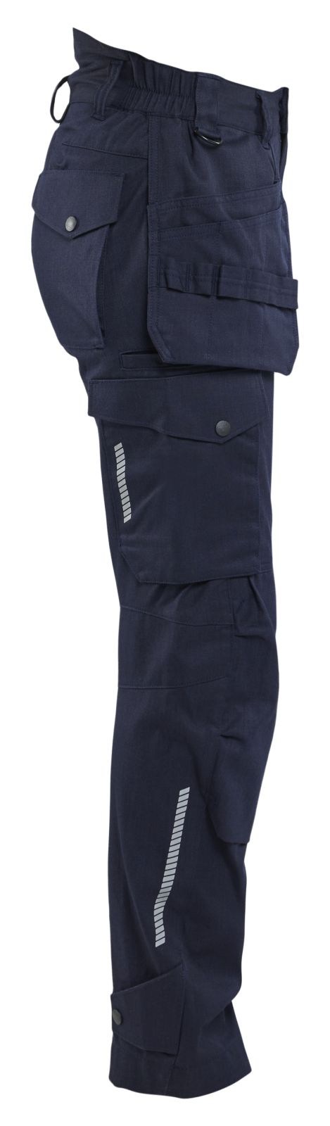 Blaklader Vlamvertragend Dames Multinorm Werkbroek 71081512 inherent vlamwerend antistatisch gereedschapszakken marineblauw(8900)