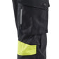 Blaklader High Vis 4-weg stretch Dames Werkbroeken 71081512 zwart-fluo geel(9933)