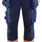 Blaklader High Vis Werkbroeken 71142513 dames HiVis waterdicht marineblauw-oranje(8953)