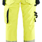Blaklader High Vis Werkbroeken 71182513 dames softshell HiVis waterdicht fluo geel-marineblauw(3389)