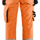 Blaklader High Vis Werkbroeken 71182513 dames softshell HiVis waterdicht fluo oranje-marineblauw(5389)