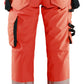 Blaklader High Vis Werkbroeken 71182513 dames softshell HiVis waterdicht fluo rood-zwart(5599)