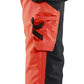 Blaklader High Vis Werkbroeken 71182513 dames softshell HiVis waterdicht fluo rood-zwart(5599)